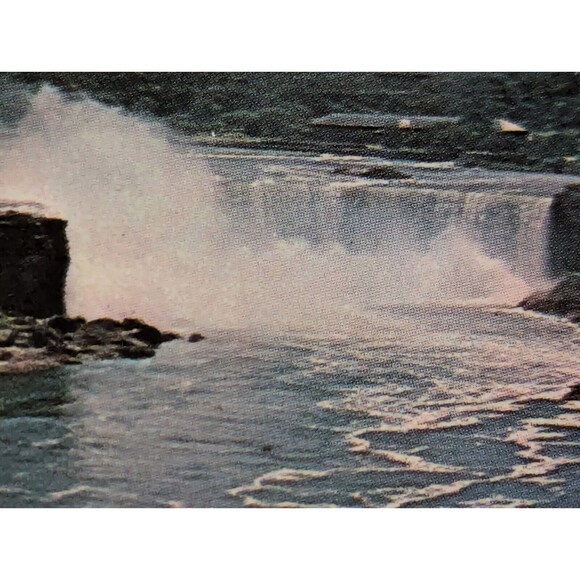 General View Niagara Falls Oneida Tower Hi Kids 1976 Ohio 9c Stamp Postcard - Picture 4 of 9